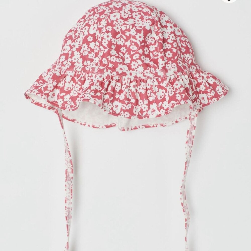 H&M Floral Sunhat For Baby Girl UPF 50